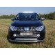 Накладка решётки радиатора 16 мм ТСС для Mitsubishi L200 2015-2019