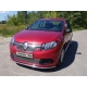 Защита переднего бампера 42 мм ТСС для Renault Logan 2015-2018