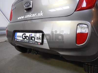 Фаркоп оцинкованный Galia шар C съемный для Kia Picanto 2011-2017