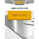 Защита картера и коробки передач для HONGQI H5 2022-н.в. 2.0 бензин AT FWD NLZ алюминий, 3 мм, с крепежом / Хонги Х5